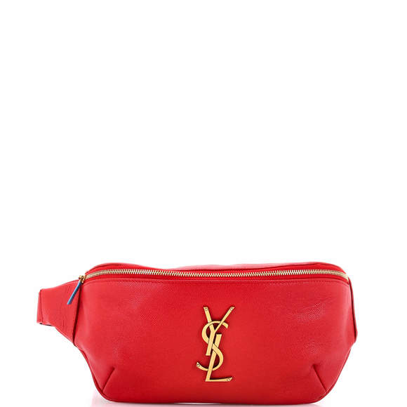 Saint Laurent Classic Monogram Belt Bag Leather - Picture 1 of 7